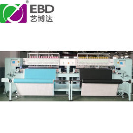 Double Worktable / Controller Rotary Hook Quilting Machinery 5.5kw  380V 50HZ
